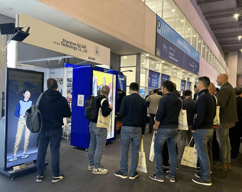 AVLink ISE2025 exhibition digital signage