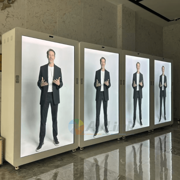98 inch Transparent Holobox 3D holographic displays