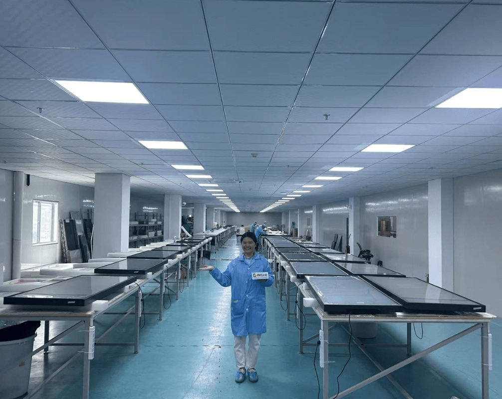 Avlink digital signage assemly line