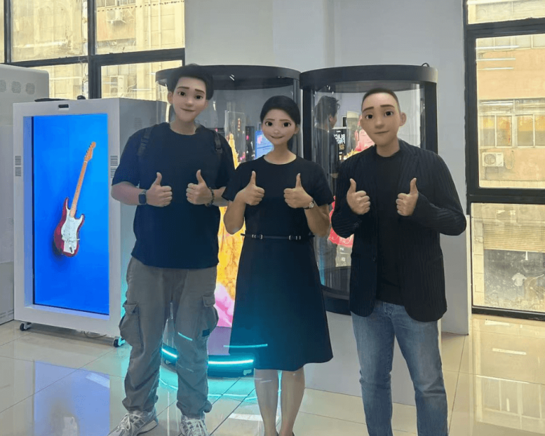 Avlink digital signage factory visit-