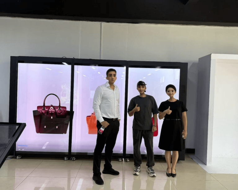 Avlink digital signage factory visit