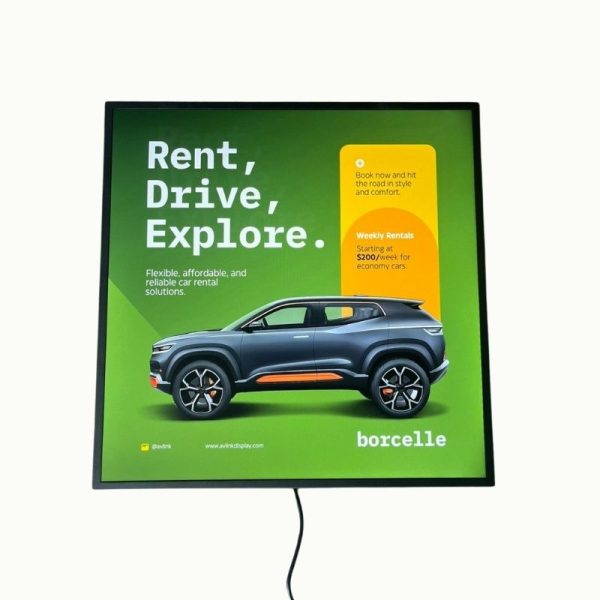 22 inch Square LCD Display Matte Art Display