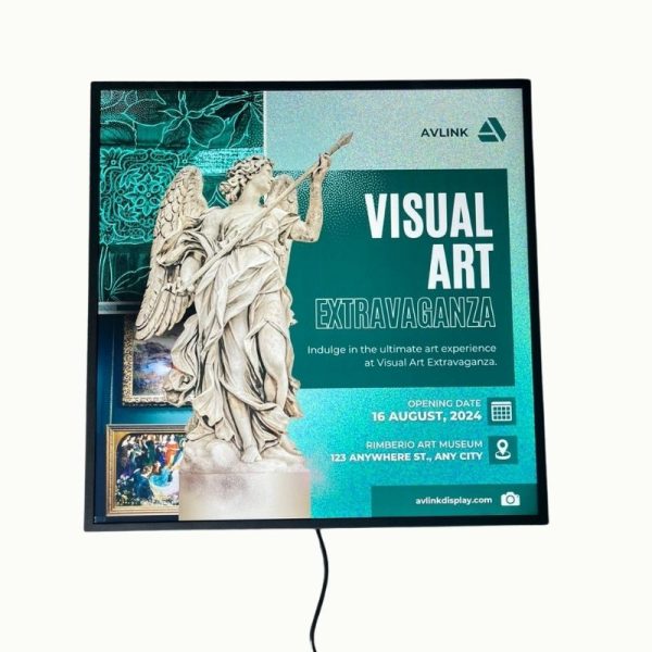 22 inch Square LCD Display Matte Art Display