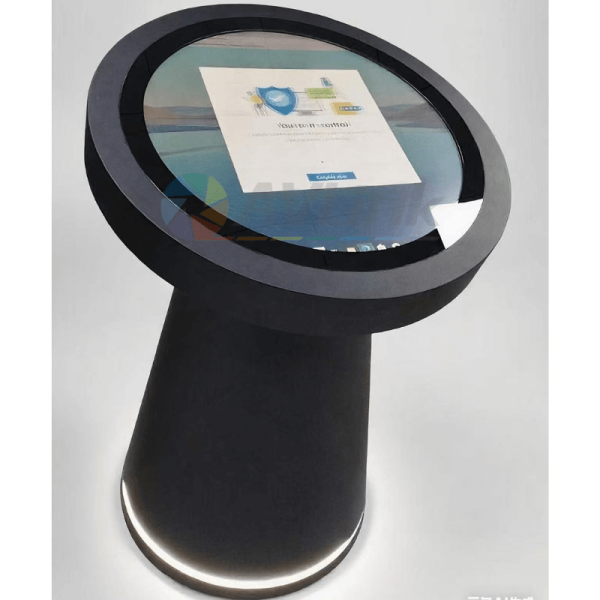 24inch Round LCD Display Circular Touch Kiosk