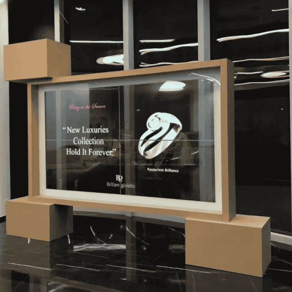 55 inch Video Wall Transparent OLED Display