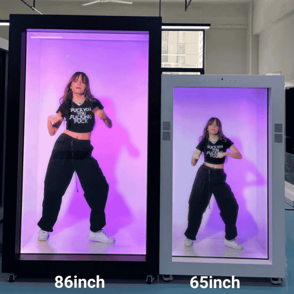 65 inch Transparent 3D Hologram Holographic Display
