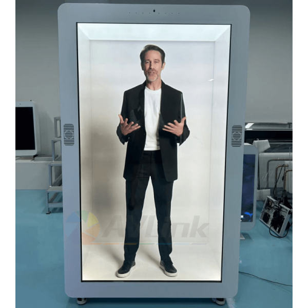 75inch Transparent 3D Hologram Display Beam Box 2