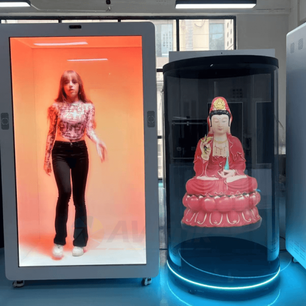 75inch AI Transparent 3D Holographic Display