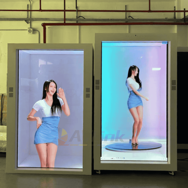 86 inch Lifting Type Transparent Holobox AI Hologram