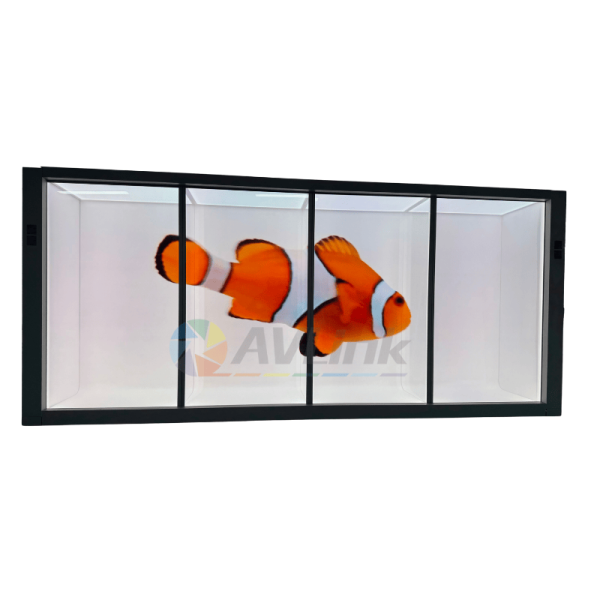 86 inch Transparent Modular Holobox Hologrid