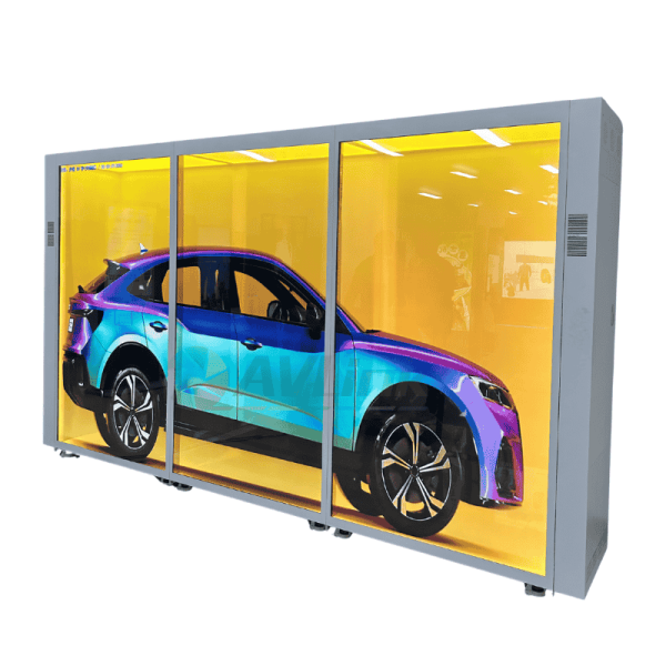 86 inch Transparent Modular Holobox Hologrid