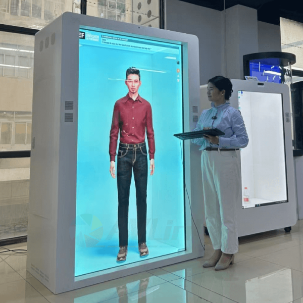 86 inch Lifting Type Transparent Holobox AI Hologram