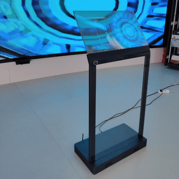 30 inch Transparent OLED Display Touch Kiosk
