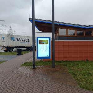 Avlink outdoor wall mounted display