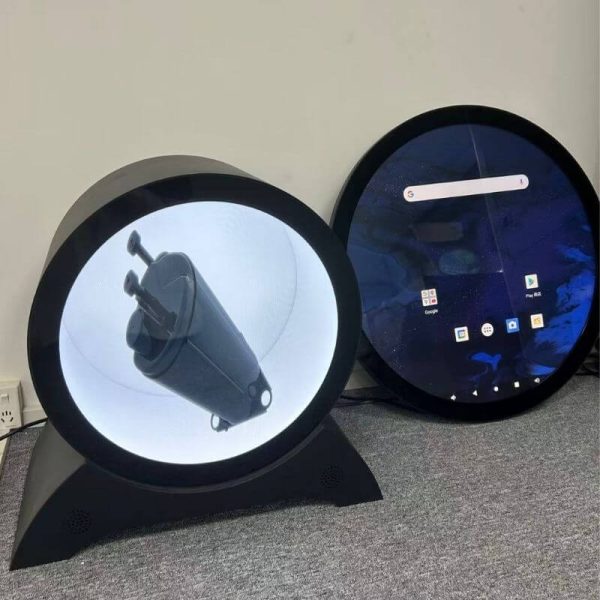 16 inch 24 inch Round LCD Display Transparent Holobox