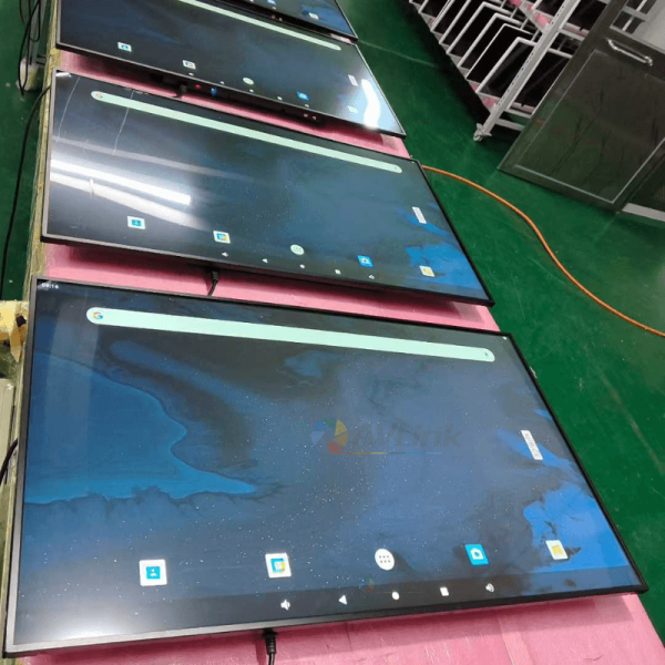 43 Inch Ultra Thin 4K CMS Android Menu Board Digital Signage