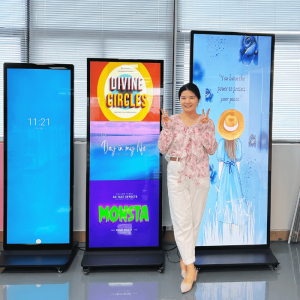 75 inch Full Screen Stretched Digital Signage LCD Monitor