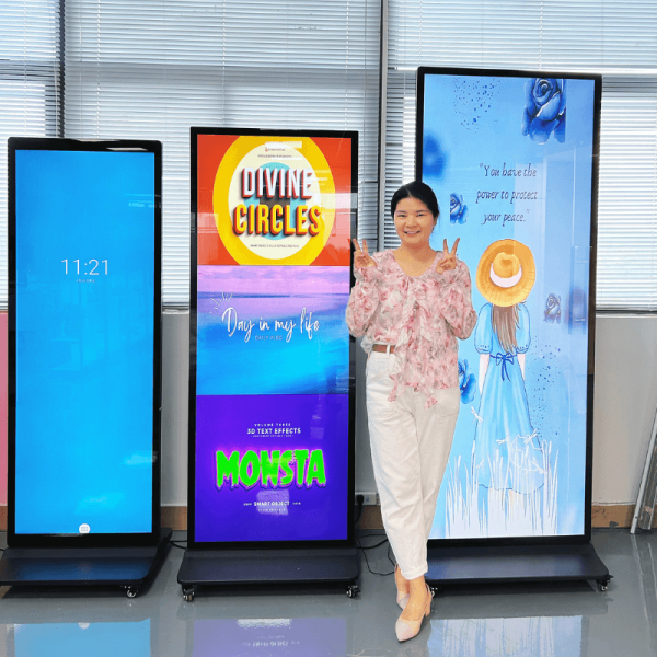 75 inch Full Screen Stretched Digital Signage LCD Monitor