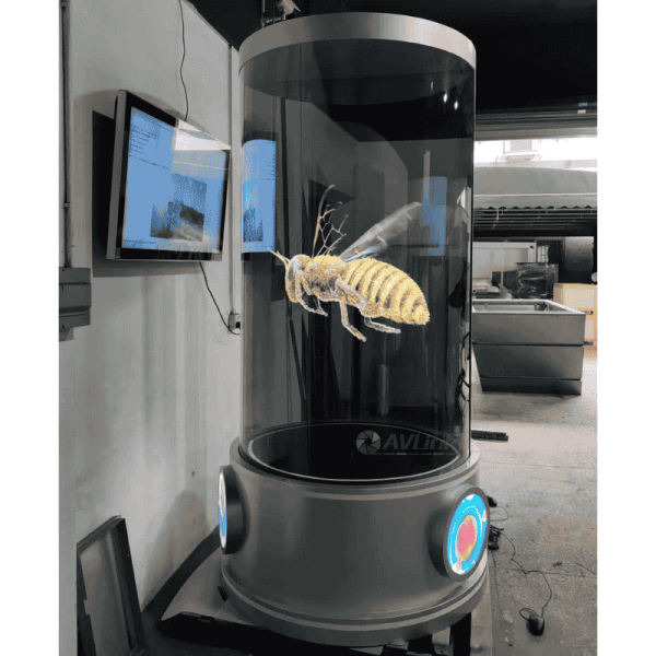 75 inch Double-sided AI Transparent 3D Holotube Hologram