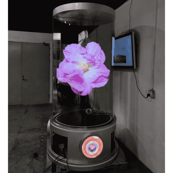 75 inch Double-sided AI Transparent 3D Holotube Hologram