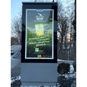 86 inch 4K Outdoor Digital Signage Displays Totem