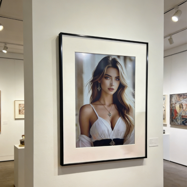 13.3 inch Spectra™ 6 Color E-ink Frame Epaper Display Wireless AI Art 1