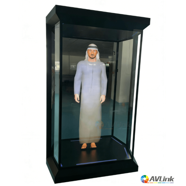75 inch Life Size Transparent Holographic Display Holograms