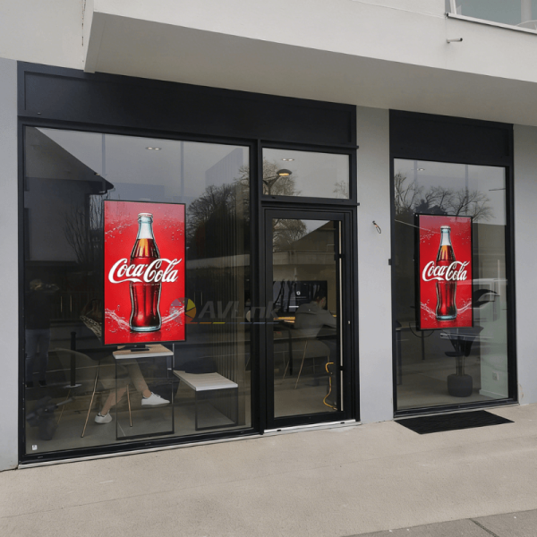 86 inch Semi-outdoor High Brightness Window Display
