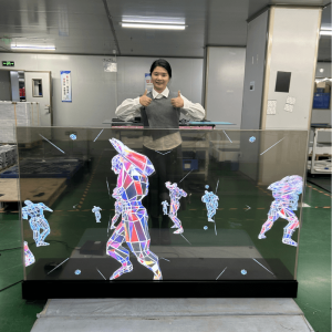 77 inch Transparent OLED Display Interactive Monitor