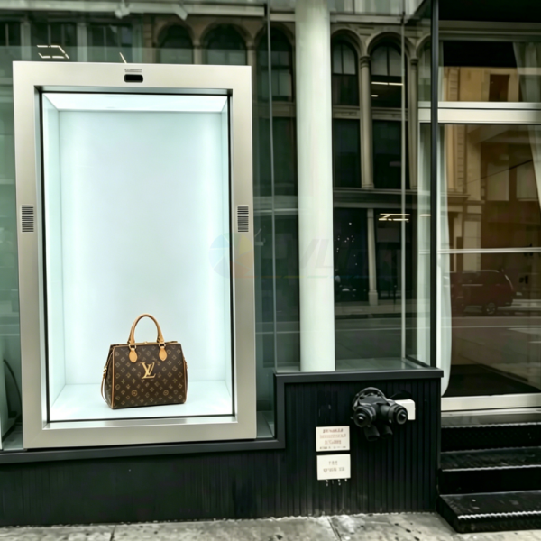 86 inch High Brightness Transparent 3D Hologram Display Outdoor Beam Box - Image 5