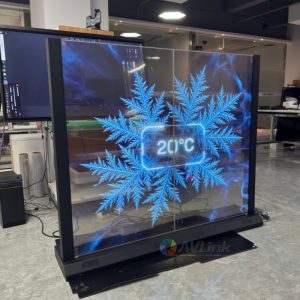 55 inch Video Wall Smart Transparent OLED Display