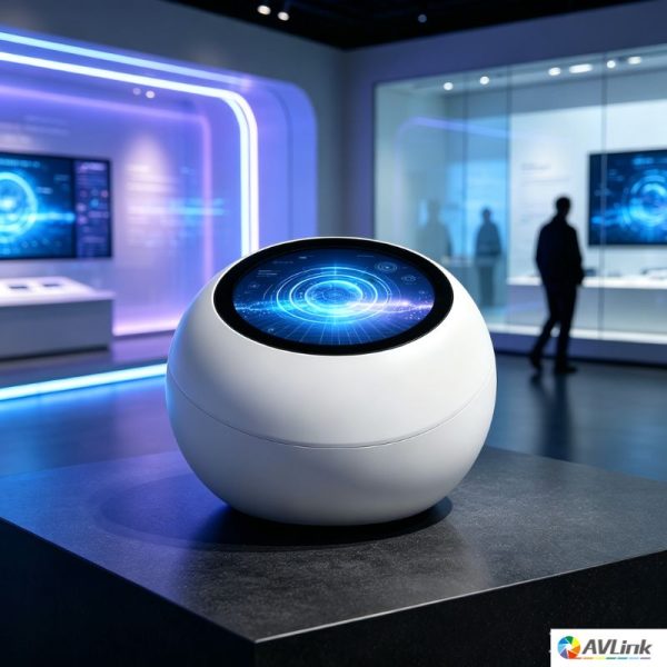 16 inch Round Touch Interactive Display | AVLink Screen