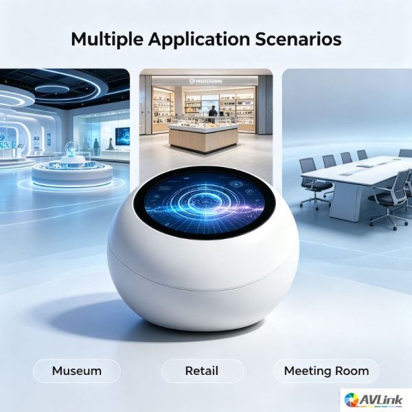 16 inch Round Touch Interactive Display | AVLink Screen