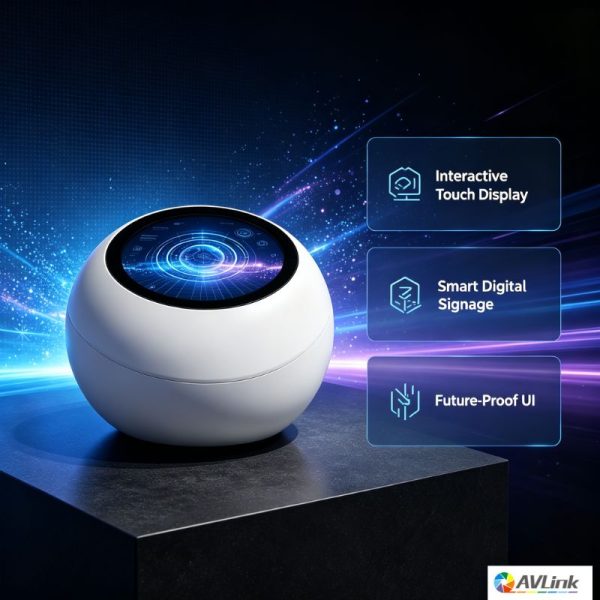 16 inch Round Touch Interactive Display | AVLink Screen