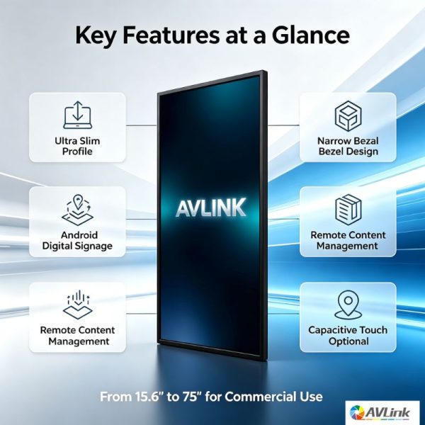 55inch Ultra-Thin Digital Signage