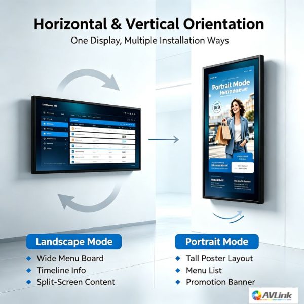 Avlink 55inch Ultra-Thin Digital Signage Android display