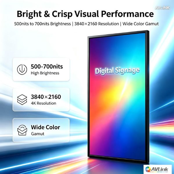 Avlink 55inch Ultra-Thin Digital Signage